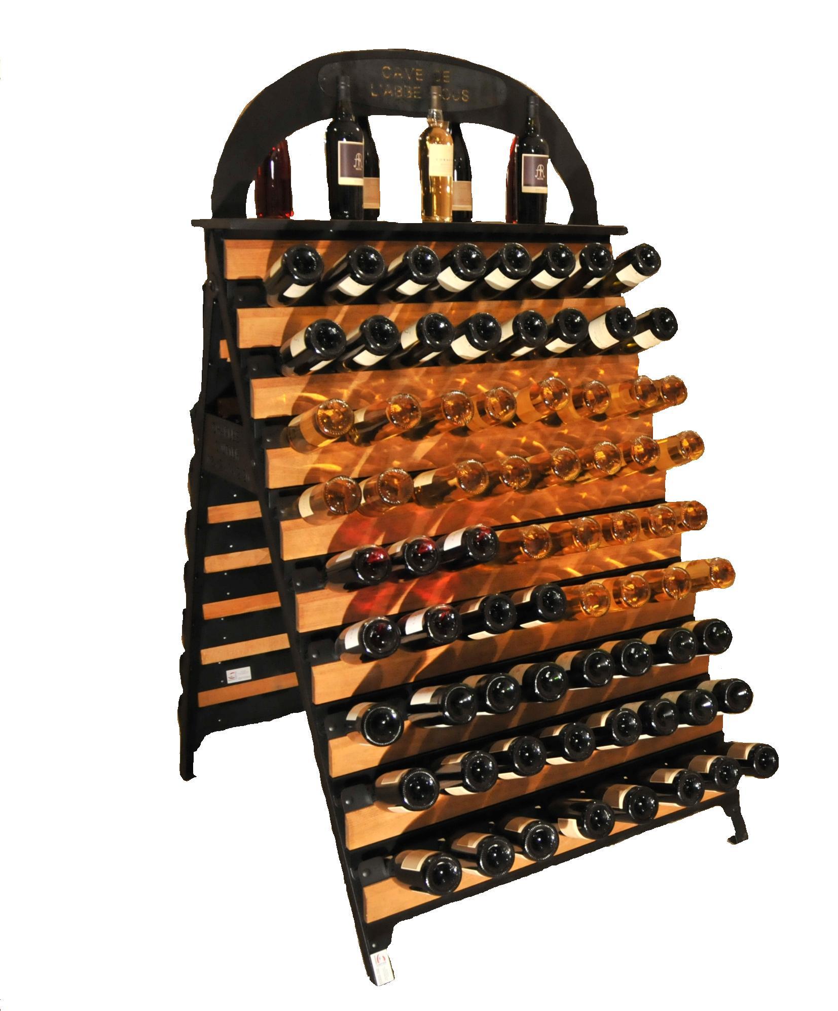 Chevalet à vins 144 bouteilles